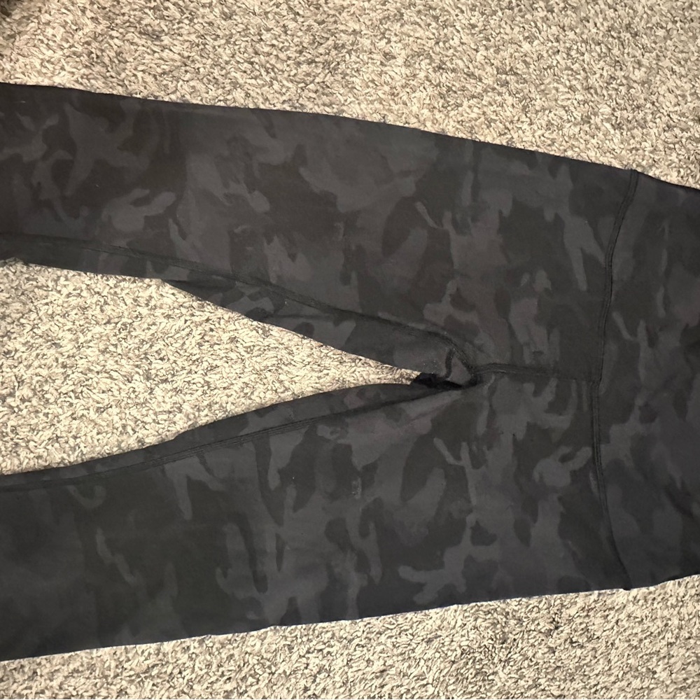 lulu lemon algin Camouflage Leggings